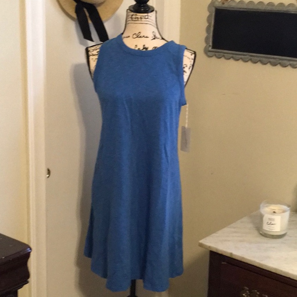 Universal thread blue pull over dress